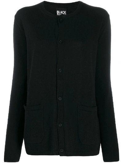 Shop Yohji Yamamoto Button-up Cardigan In Black
