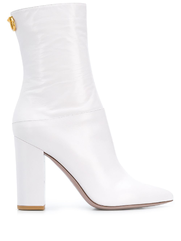 white valentino boots