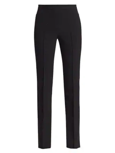 Shop Akris Punto Francoise Dot Stud Trousers In Black