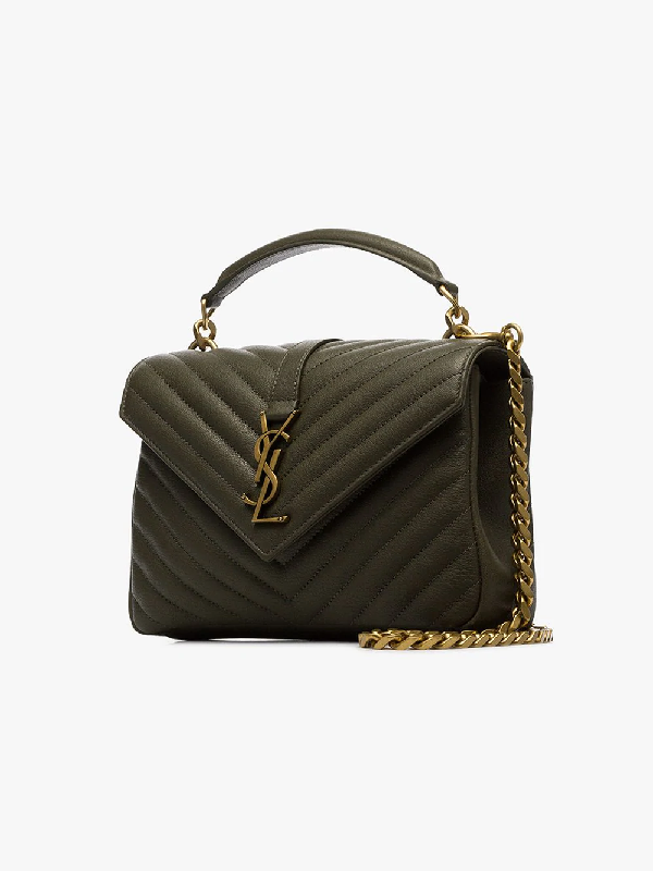 saint laurent medium college bag review