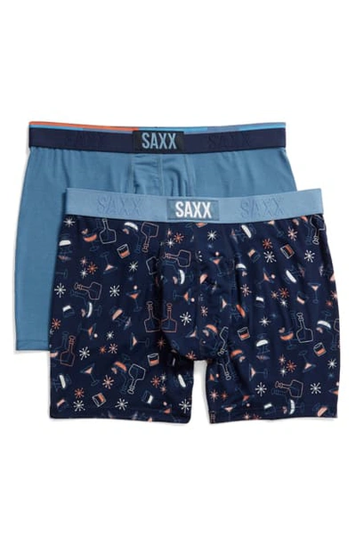 Shop Saxx 'vibe' Stretch Trunks In Cheers