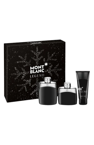 Shop Montblanc Legend Eau De Toilette & After-shave Balm Set (usd $179 Value)