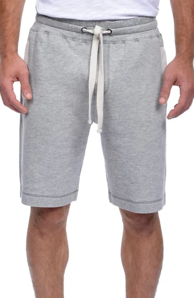 Shop 2(x)ist Terry Shorts In Light Grey Heather