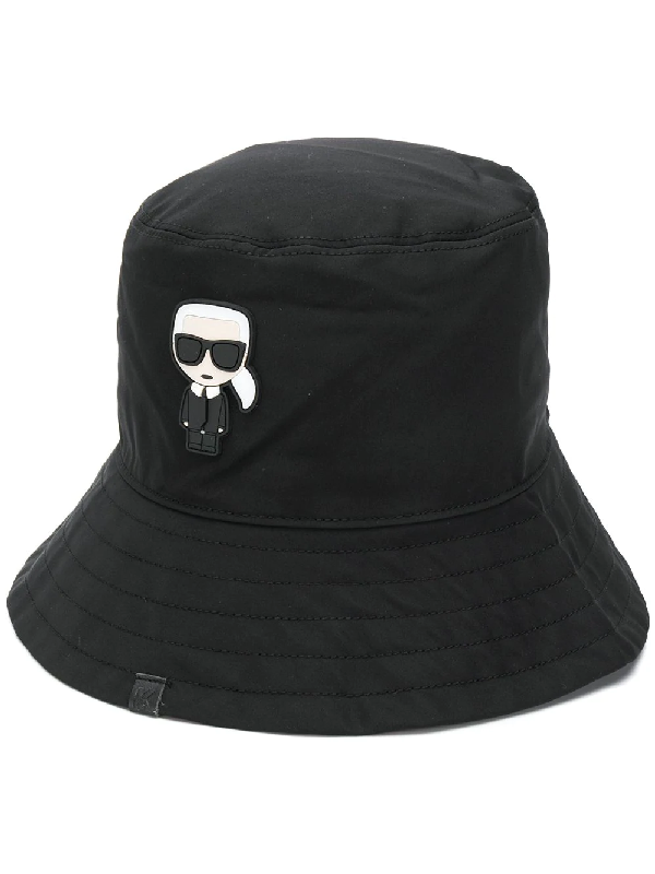 karl lagerfeld bucket hat