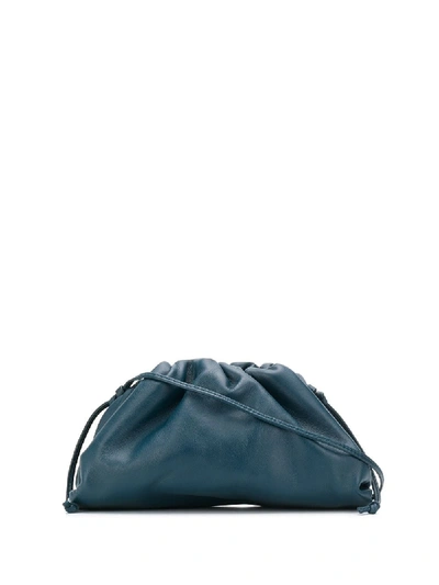 Shop Bottega Veneta The Mini Pouch Bag In Blue