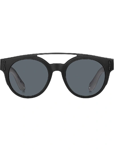 Shop Givenchy Horn-rimmed Sunglasses In Black
