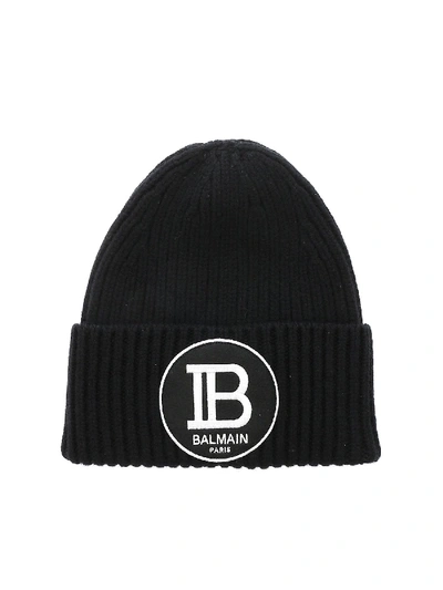Shop Balmain Black Hat