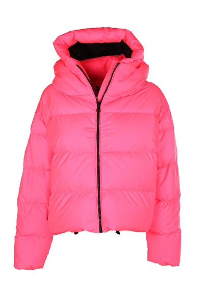 Shop Bacon Fuchsia Synthetic Fibers Down Jacket