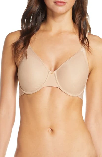 Shop Natori Esteem Full Figure Underwire Bra In Cafe