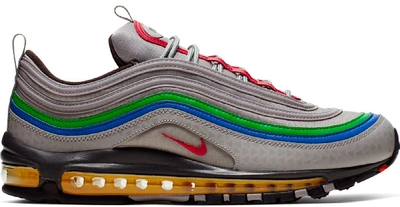 Breeze There is a need to Tourist Pre-owned Nike Air Max 97 Nintendo 64 In Atmosphere Grey/habanero  Red-thunder Grey-amarillo-racer Blue-lucky Green | ModeSens