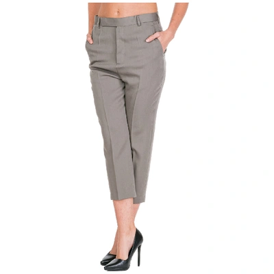 Shop Rick Owens Women's Trousers Pants In Grey