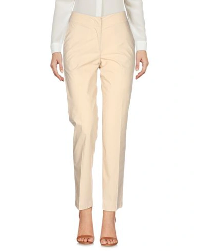 Shop Twinset Pants In Sand