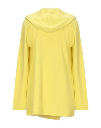 Shop Le Tricot Perugia Cardigan In Yellow
