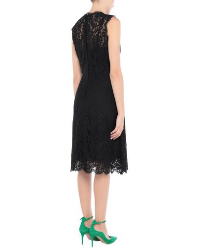 Shop Dolce & Gabbana Midi Dresses In Black