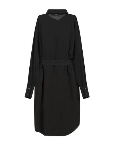 Armani Exchange Short Dresses In Black
