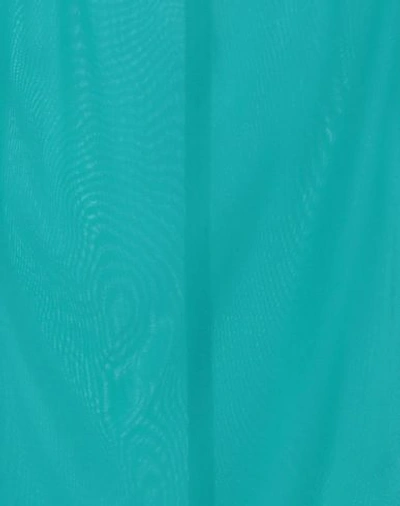Shop Jucca Woman Midi Skirt Turquoise Size 8 Viscose, Elastane In Blue