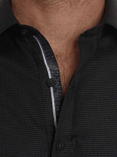 Shop Robert Graham Men's Hearst Sport Shirt In Charcoal Size: 4xl By