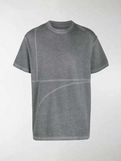 Shop A-cold-wall* * Two Tone T-shirt In Grey