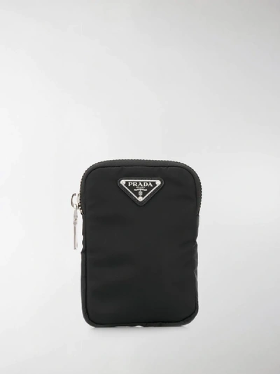 Shop Prada Mini Bag Pocket In Black