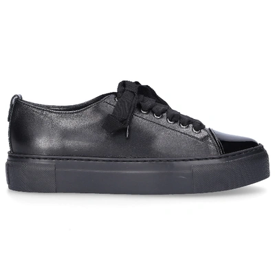 Shop Agl Attilio Giusti Leombruni Low-top Sneakers D925065 In Black