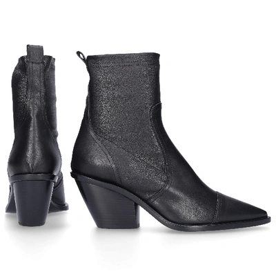 Shop Agl Attilio Giusti Leombruni Classic Ankle Boots D239530 Calfskin In Black