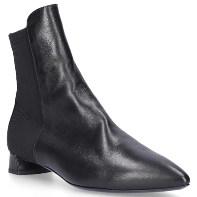 Shop Agl Attilio Giusti Leombruni Classic Ankle Boots D530510 Calfskin In Black