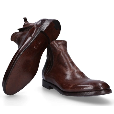Shop Alberto Fasciani Chelsea Boots Ulisse In Brown