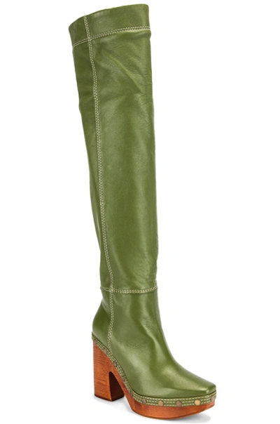 Shop Jacquemus Boot In Green