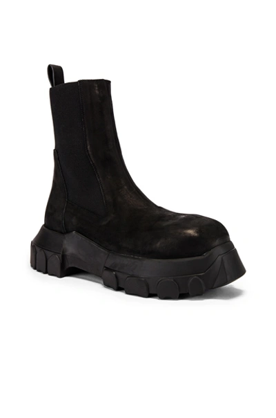 Shop Rick Owens Bozo Beatles Boot In Black