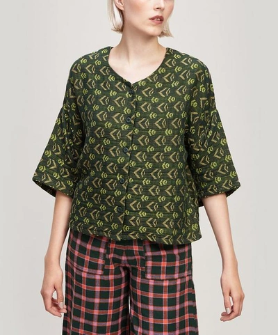 Shop Ace And Jig Wyatt Top In Green
