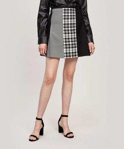 Shop Le Kilt Mix And Match Wool 18 Inch Kilt In Houndstooth