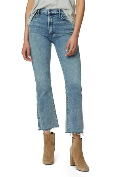 Shop Mother Hustler Fray Ankle Bootcut Jeans In Shaking Things Up