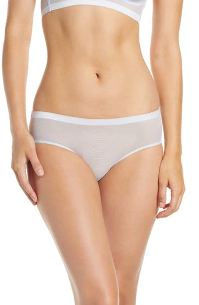 Shop Jason Wu Collection Collection Mesh Hipster Panties In Light Blue