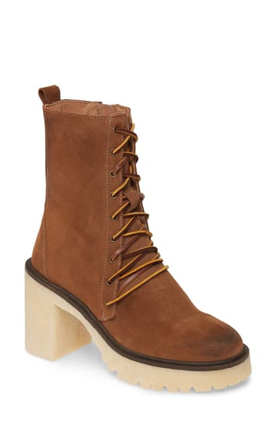 Shop Free People Dylan Bootie In Taupe