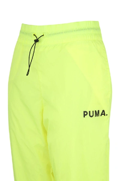 Shop Puma Chase Woven Pant In Yellow
