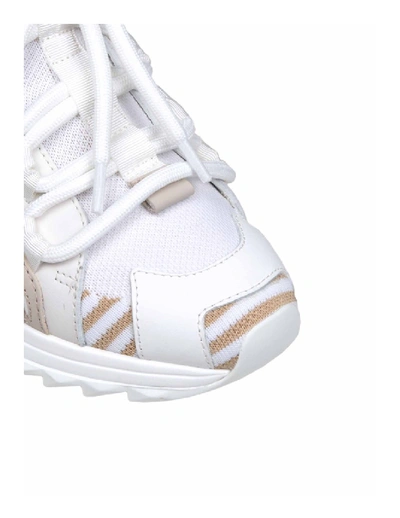 Shop Dolce & Gabbana Sneakers Sorrento Trekking Color White / Ivory