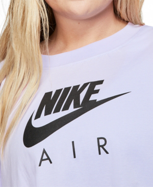 nike crop top plus size