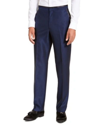 Shop Sean John Men's Classic-fit Blue Diamond Suit Separate Pants