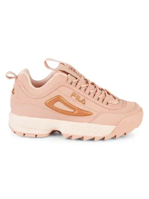 fila women's disruptor ii sneaker pink