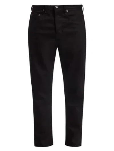 Shop Valentino 2099 Logo Jeans In Nero