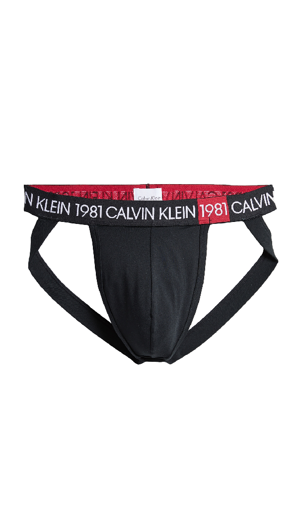 Calvin Klein Underwear 1981 Micro Jock Strap In Black | ModeSens