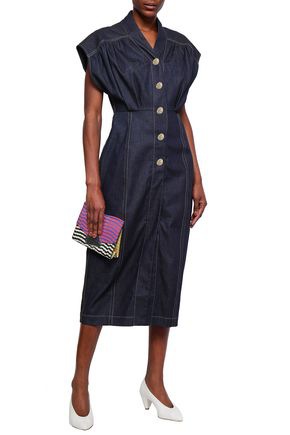 paper london denim dress