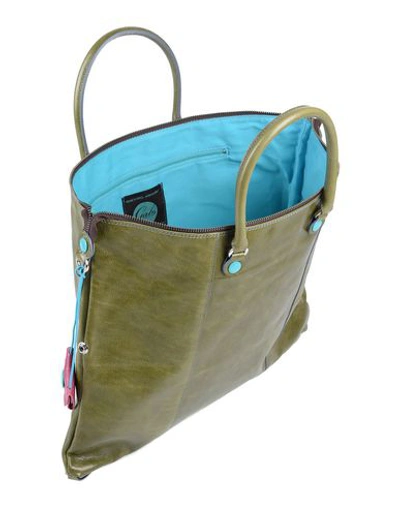 Shop Gabs Handbag In Military Green