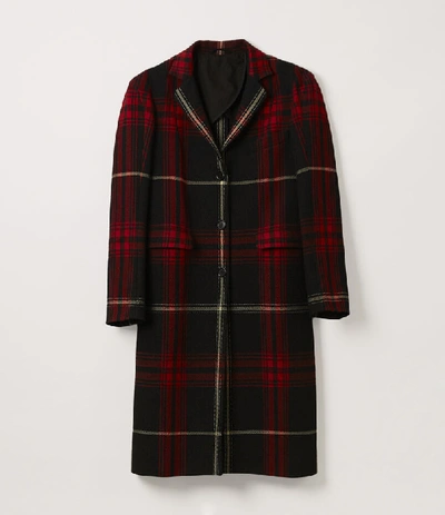 Shop Vivienne Westwood Alien Coat Black/red