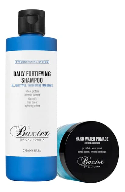 Shop Baxter Of California Hard Water Pomade & Daily Fortifying Shampoo Set