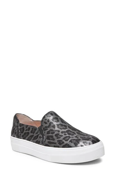 Shop Kate Spade Ginger Platform Sneaker In Grey Metallic Leopard