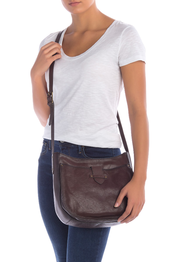 frye olivia large leather crossbody bag