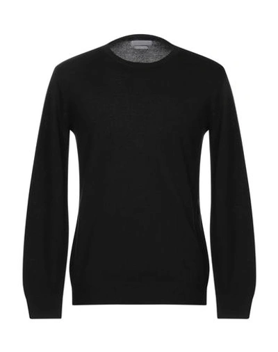 Shop Daniele Fiesoli Man Sweater Black Size M Cotton