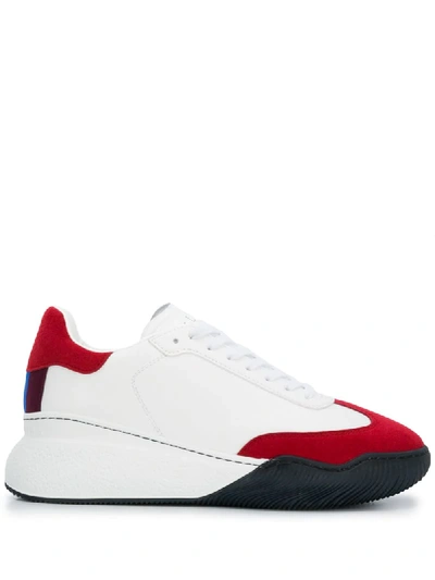 Shop Stella Mccartney 'loop' Sneakers Mit Schnürung In 9043