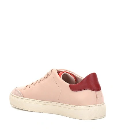Shop Axel Arigato Clean 90 Leather Sneakers In Pink